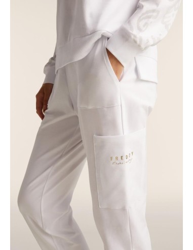 Freddy Pantaloni sportivi con fascia in vita floreale S25WTRP5