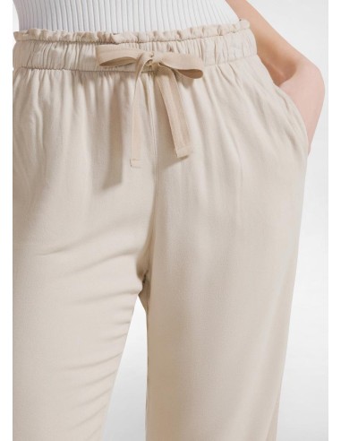 Deha Pantalone jogger in crepe viscose A00656