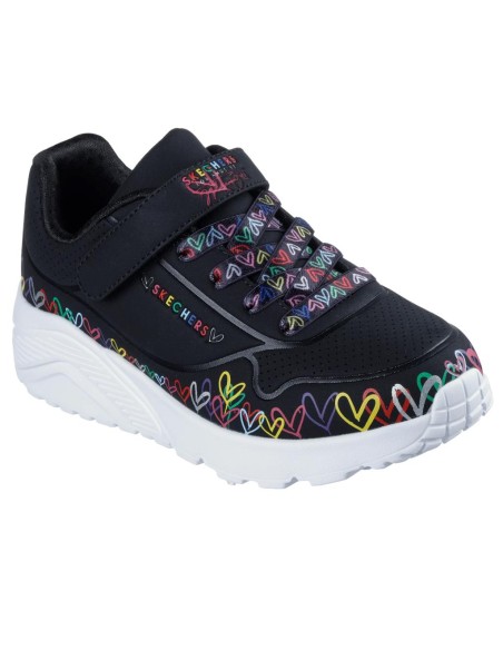 Skechers Scarpe Bambina JGoldcrown UNO Lite - Heart Craze  314091L
