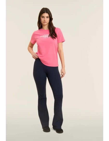 Freddy Leggings Donna Freddy S26WCRP2 Aderenti a Zampa Vita Regular S2